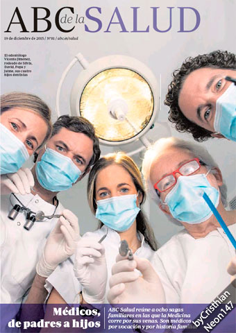 Prestigiosos dentistas de Madrid en la portada de ABC Salud