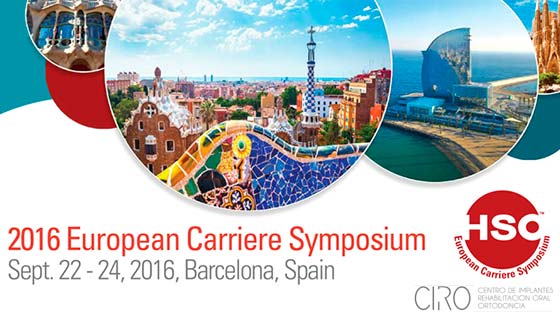 La Dra. Silvia Jiménez García asiste al 2016 European Carriere Symposium en Barcelona