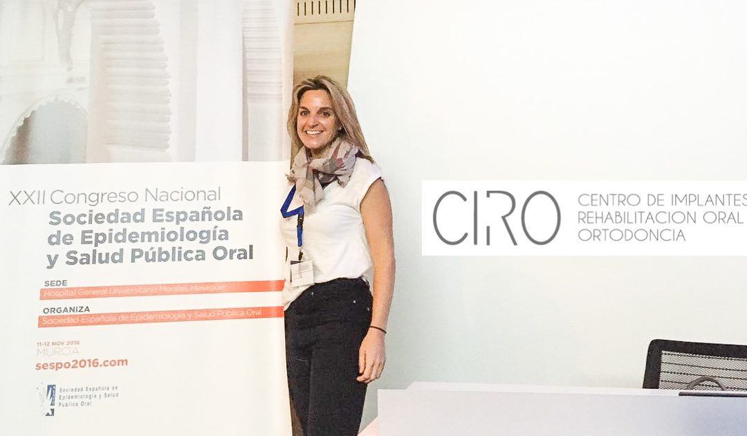 La Dra. Cerdán, de la Clínica CIRO, en el congreso SESPO 2016